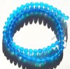 16 inch strand 6mm Blue Agate Beads